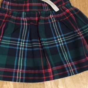 Plaid skirt